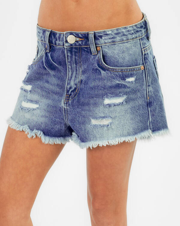 DESU Girls' Texas Denim Shorts for Womens