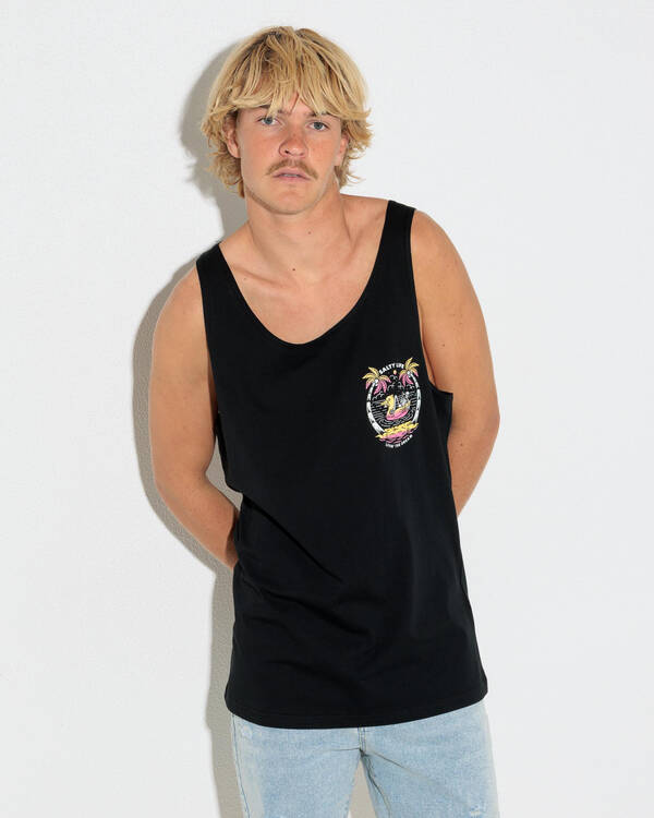 Salty Life Gone Floatin' Singlet for Mens