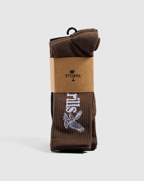 Thrills Workwear 5 Pack Socks for Unisex