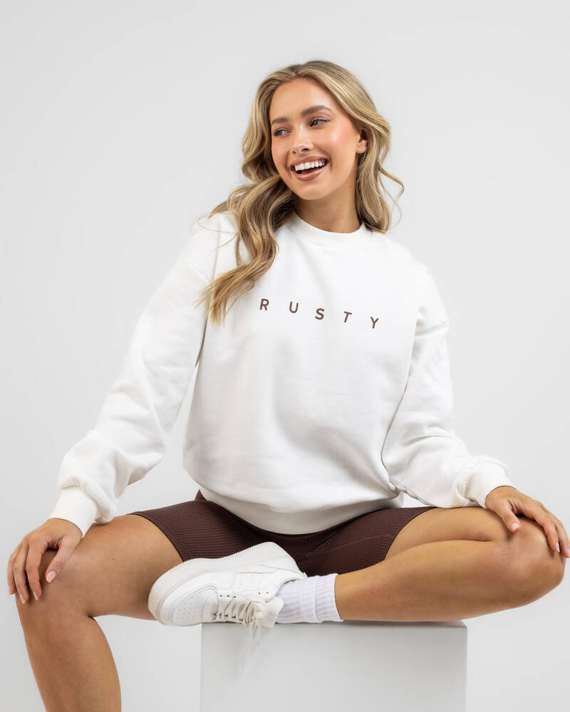 Rusty Essentials Sweatshirt for Womens
