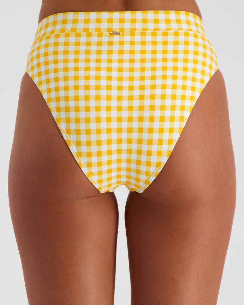Topanga Gigi Gingham Bikini Bottom for Womens