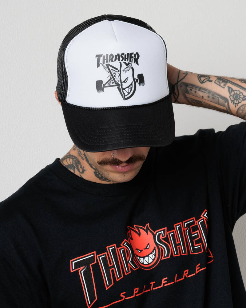 Thrasher Thrash & Burn Cap for Mens