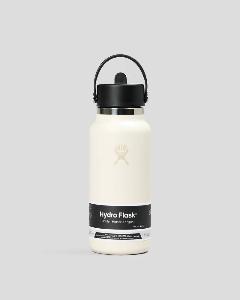Hydro Flask 32oz Wide Mouth Flex Straw Cap Bottle for Unisex