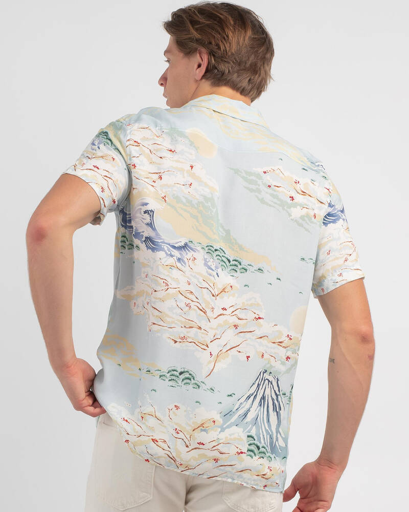 Rhythm Trade Wind Short Sleeve Shirt for Mens