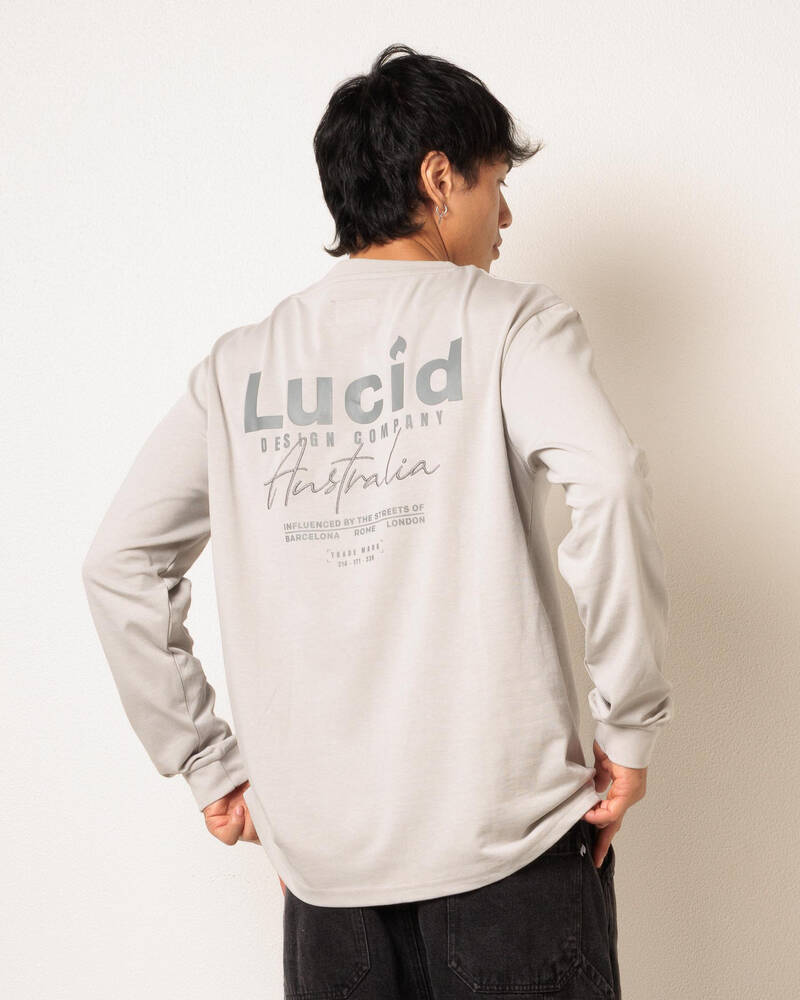 Lucid Overlay Long Sleeve T-Shirt for Mens