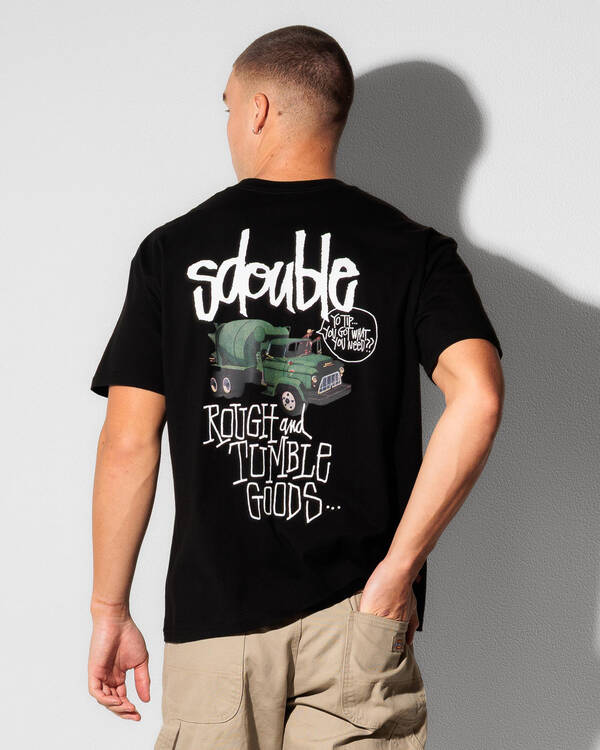 S-Double Rough and Tumble T-Shirt for Mens