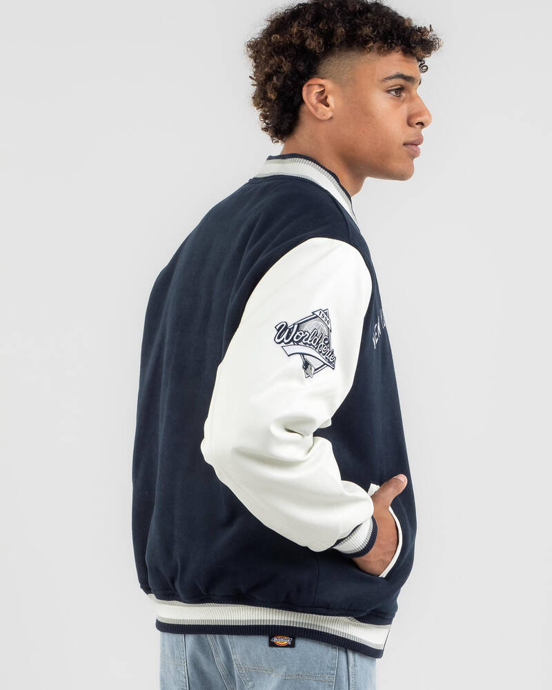 Majestic New York 1996 World Series Yankees Varsity Jacket for Mens