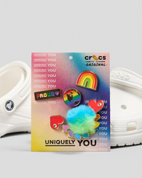 Crocs Pride Proud Jibbitz 5 Pack for Unisex image number null