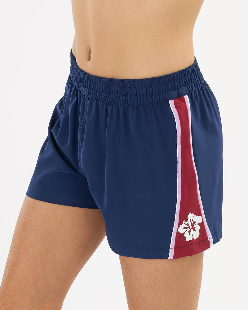 Rip Curl Girls' Retro Pipe Board Shorts for Womens