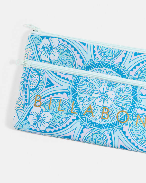 Billabong Tropical Rhapsody Large Pencil Case for Womens