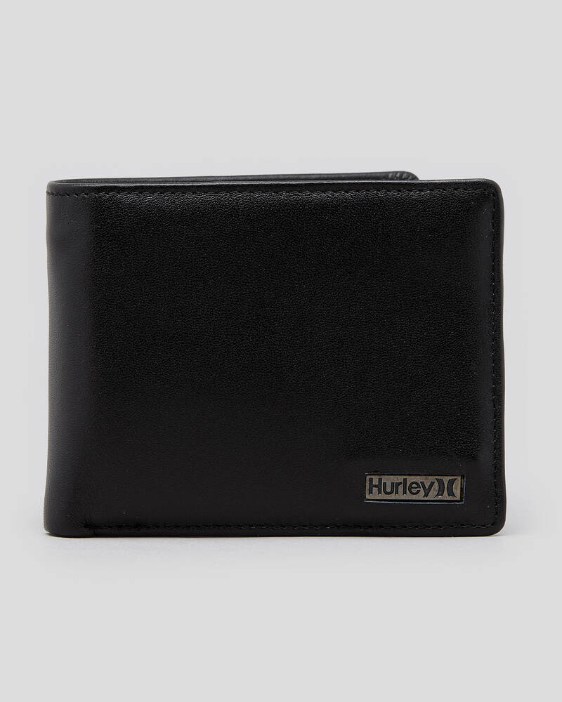 Hurley One & Only Leather Wallet for Mens