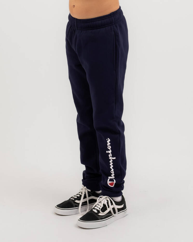 Champion Boys' Logo Cuff Track Pants for Mens