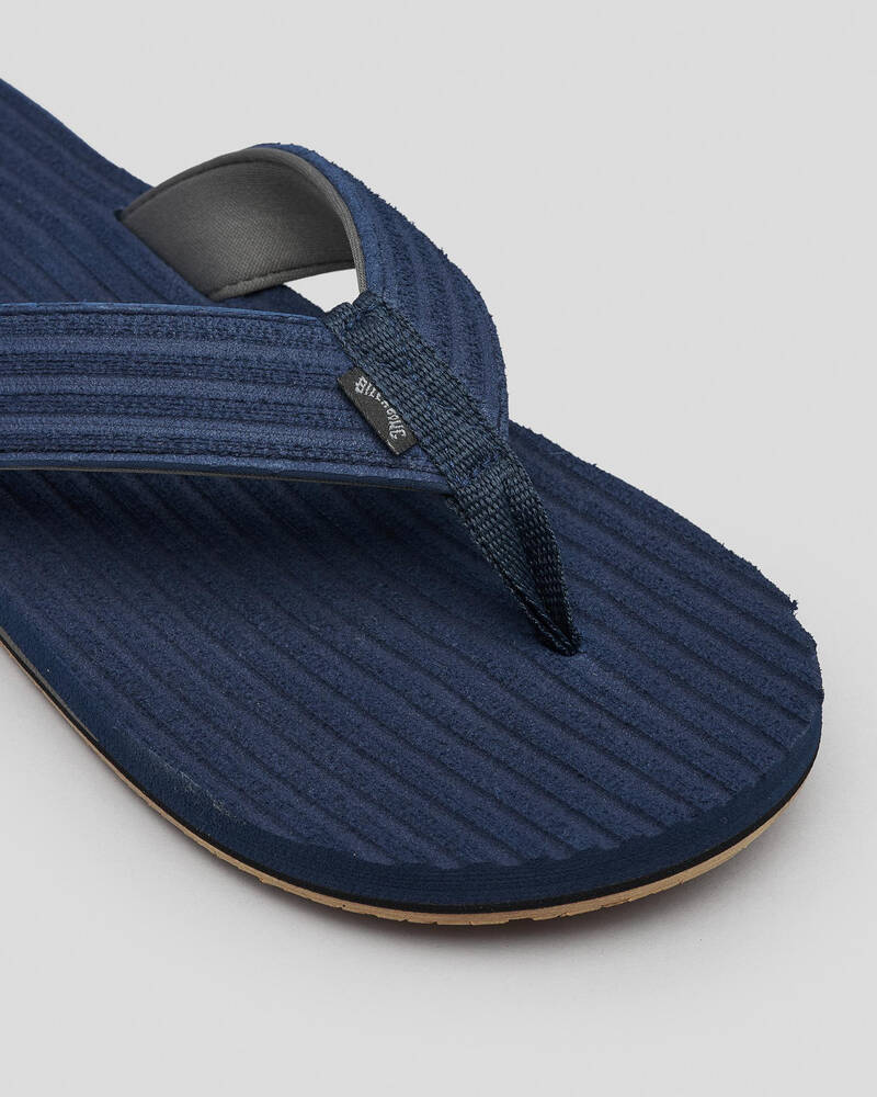Billabong All Day Impact Cord Thongs for Mens