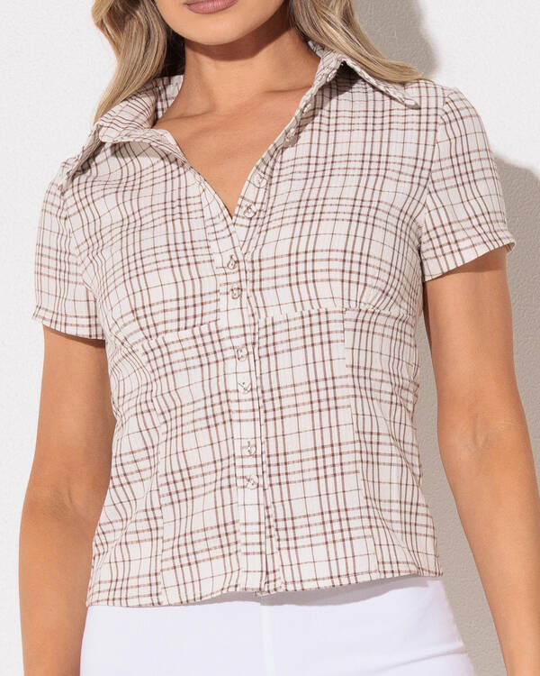 Mooloola Carrie Short Sleeve Shirt for Womens