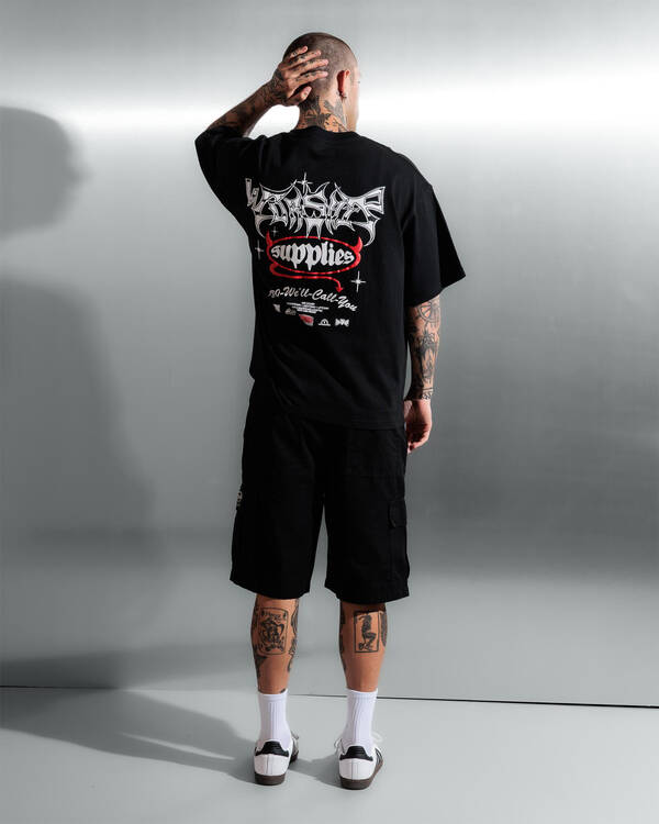Worship Supplies Survival Crop T-Shirt for Mens