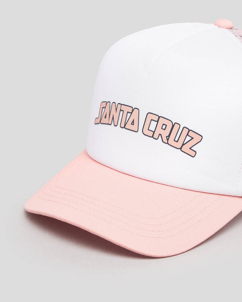 Santa Cruz Girls' College Arch Trucker Cap for Womens