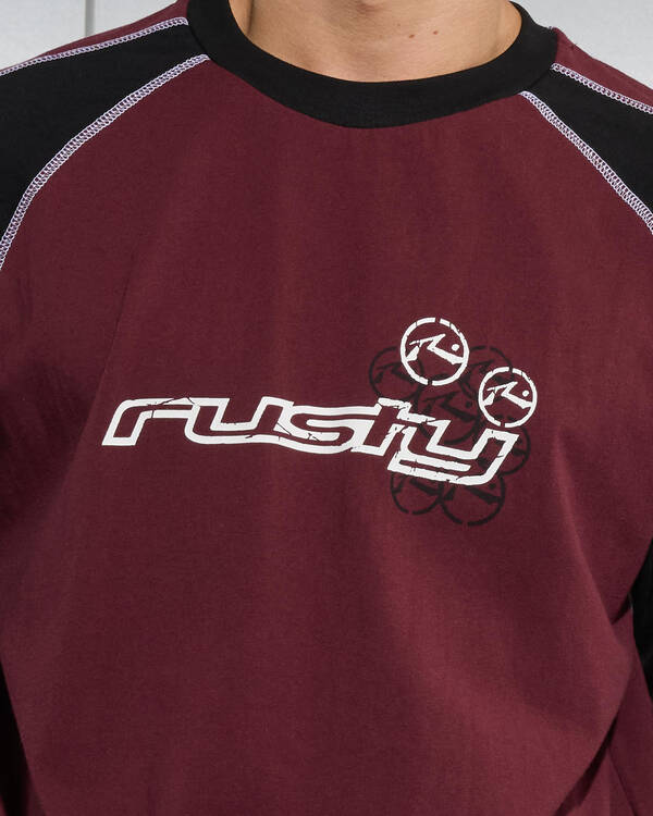 Rusty Omac Short Sleeve Tee for Mens
