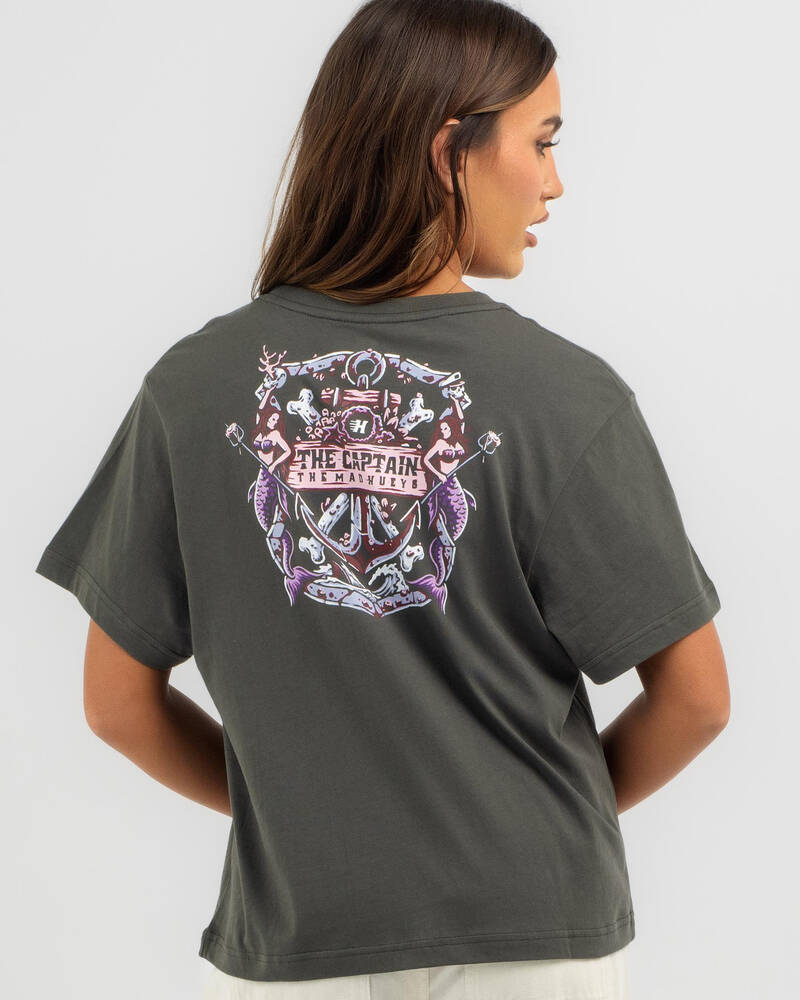 The Mad Hueys Deep Sea Captain T-Shirt for Womens