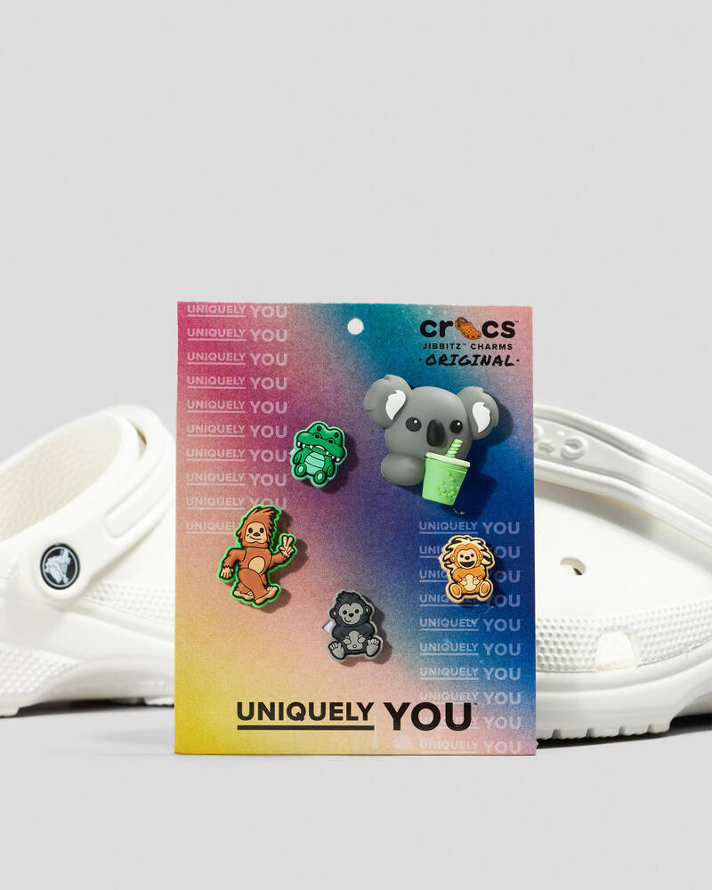 Crocs Cute Baby Safari Animals Jibbitz 5Pack for Unisex