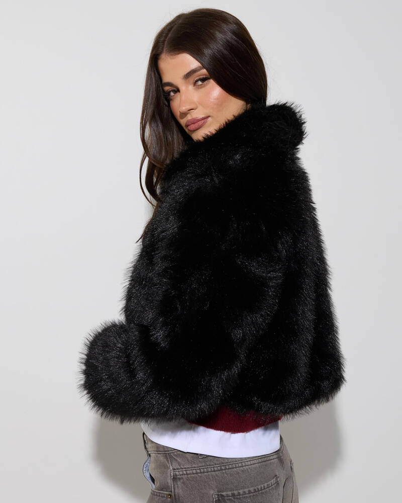 Ava And Ever Florence Faux Fur Jacket for Womens