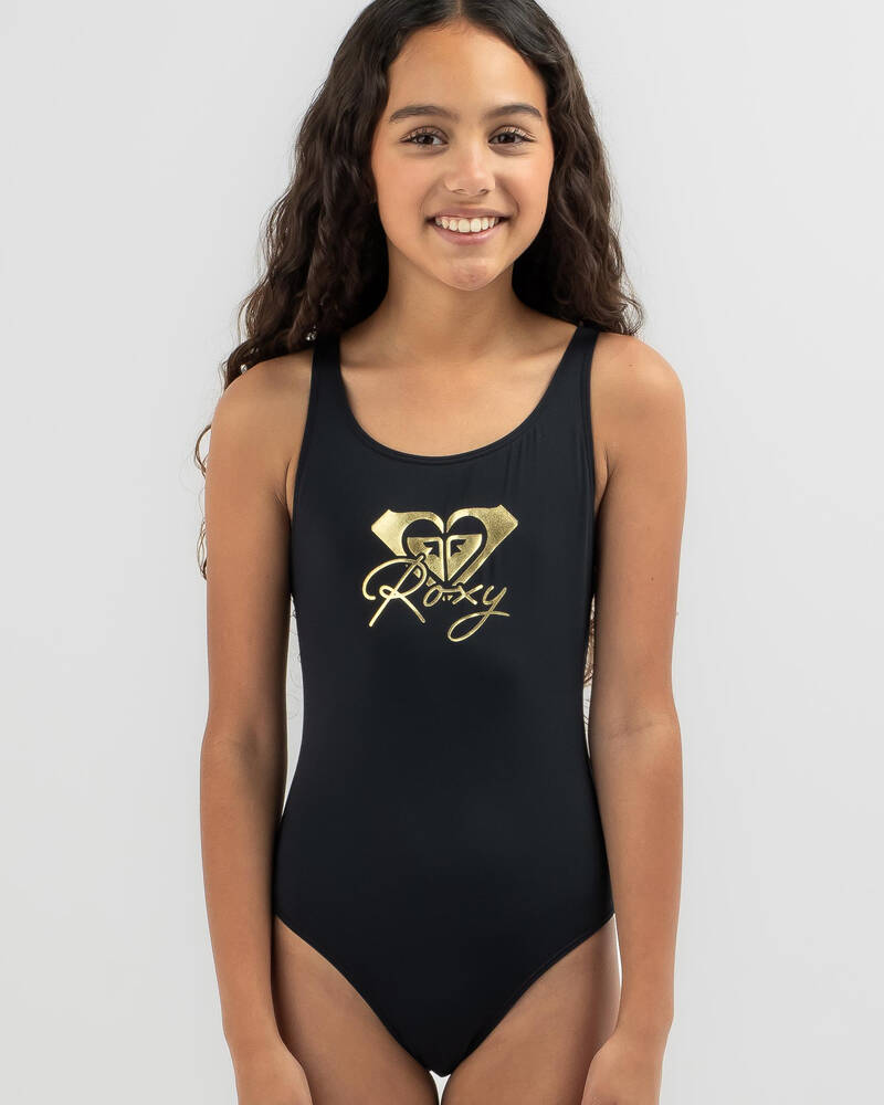 Roxy Girls' Sporty One Piece Swimsuit for Womens