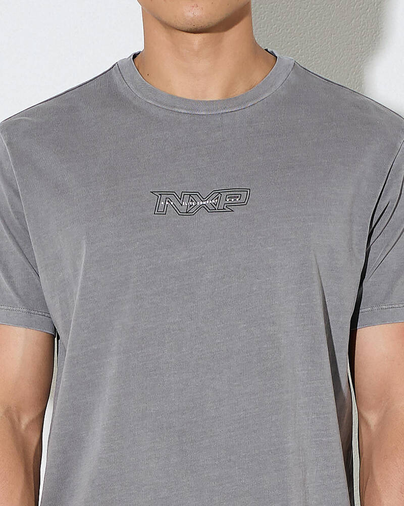 Nena & Pasadena Slateborn Dual Curved T-Shirt for Mens