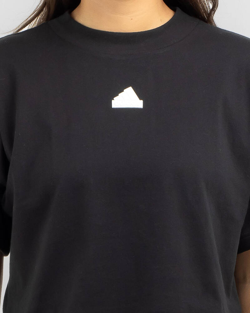 adidas Future Icons 3 Stripe T-Shirt for Womens