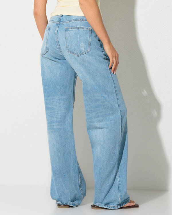 DESU Rhode Straight Leg Jeans for Womens
