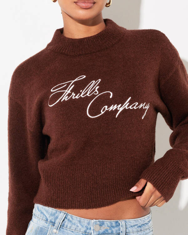 Thrills Studio Issue Knit Jumper for Womens