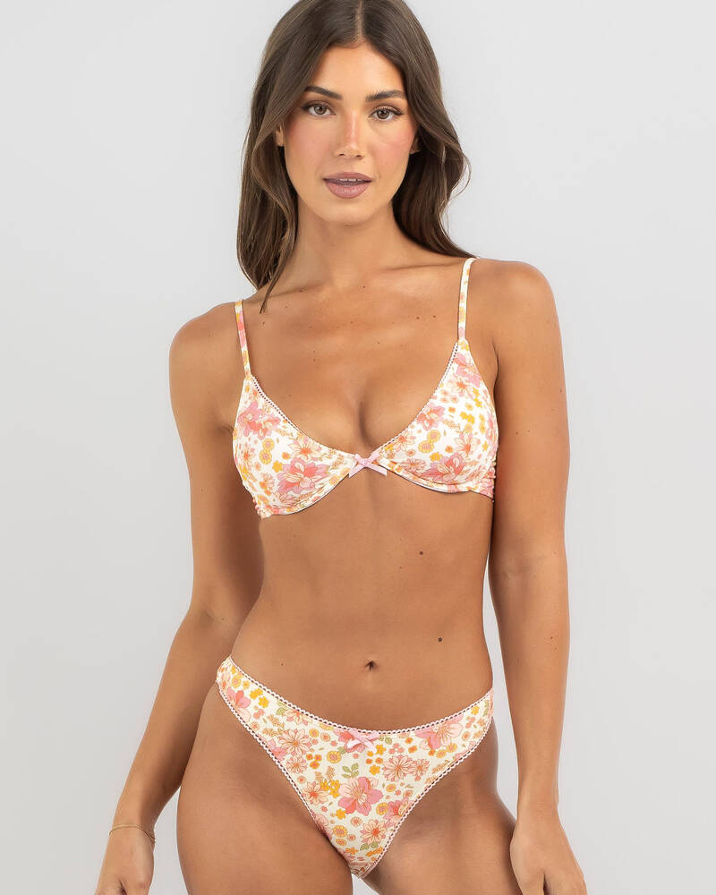 Kaiami Brylee High Cut Bikini Bottom for Womens