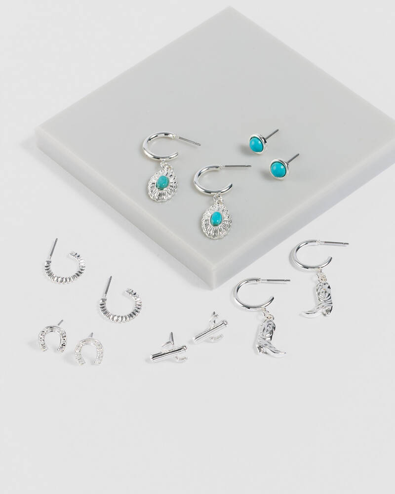 Karyn In LA Hadley Earring Pack for Womens