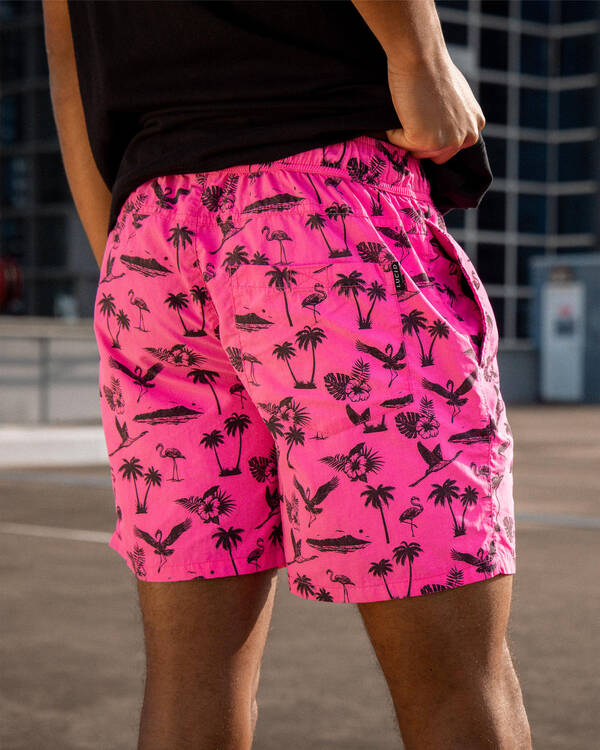 Lucid Wayfinder Elastic Waist Shorts for Mens