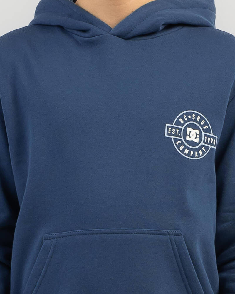 DC Shoes Boys' DC Crest Hoodie for Mens