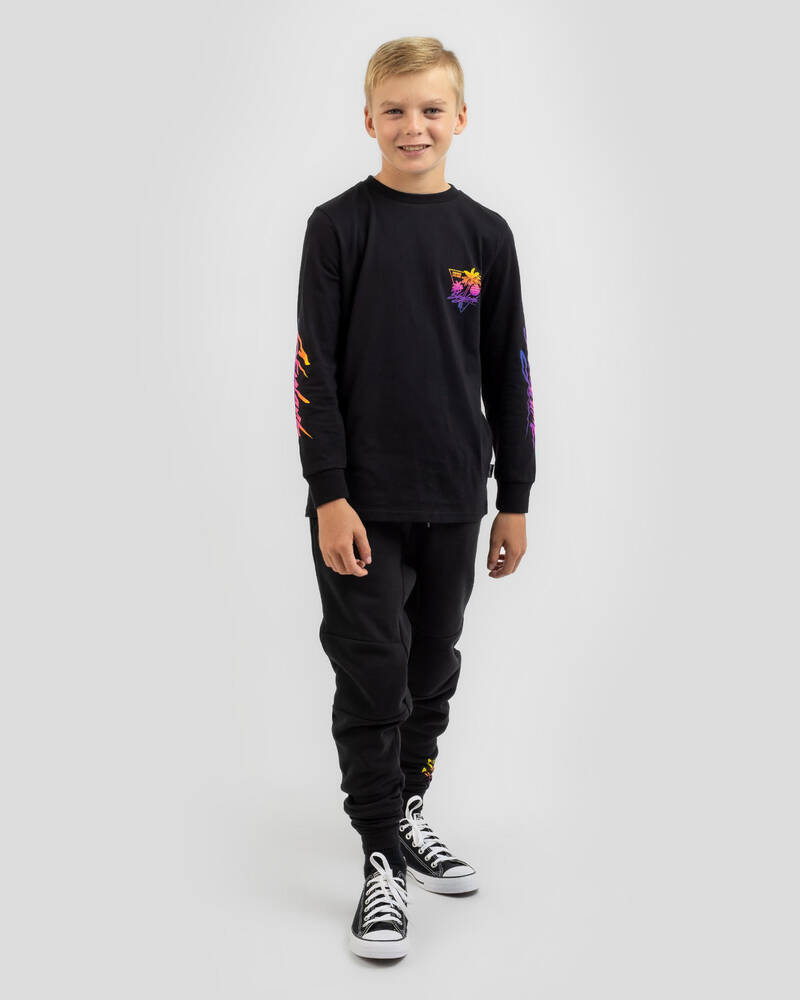 Skylark Boys' Tropics Long Sleeve T-Shirt for Mens