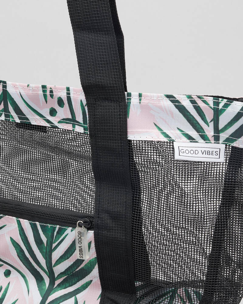 Mooloola Painted Palms Mesh Cooler Bag for Womens