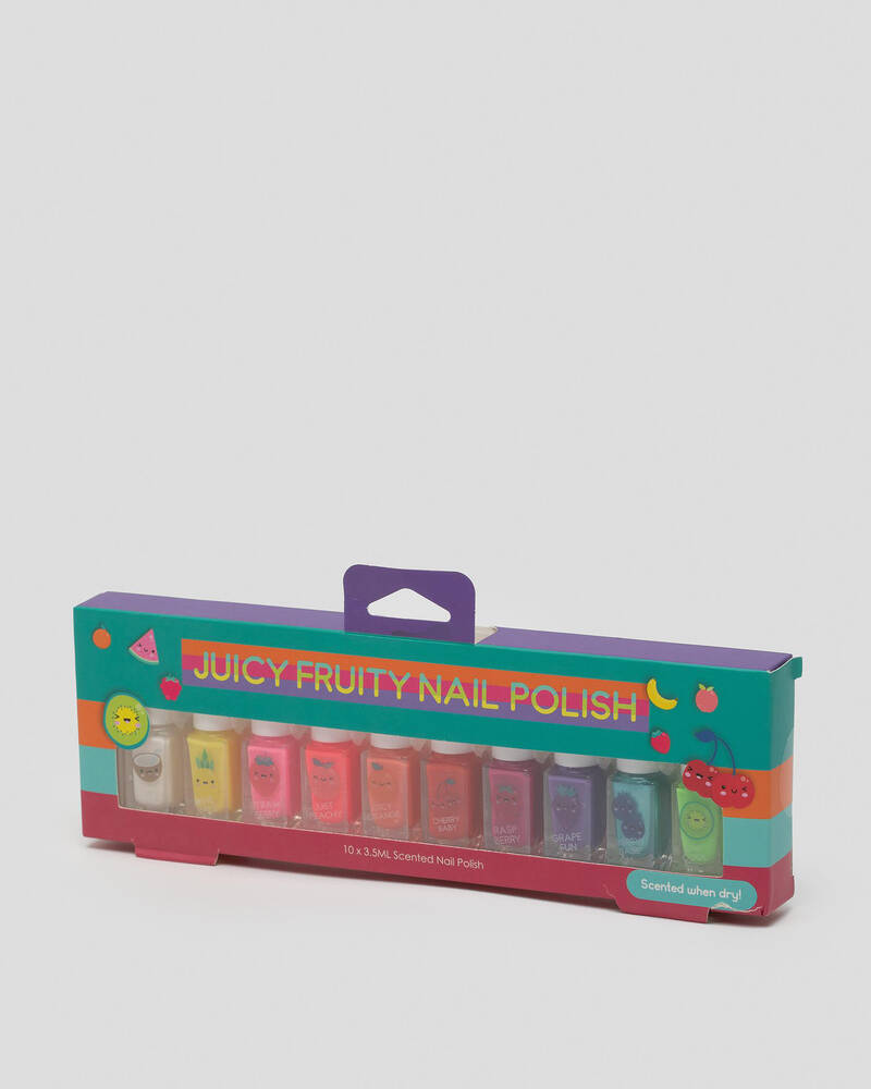 Mooloola Juicy Fruity Scented Nail Polish Pack for Womens