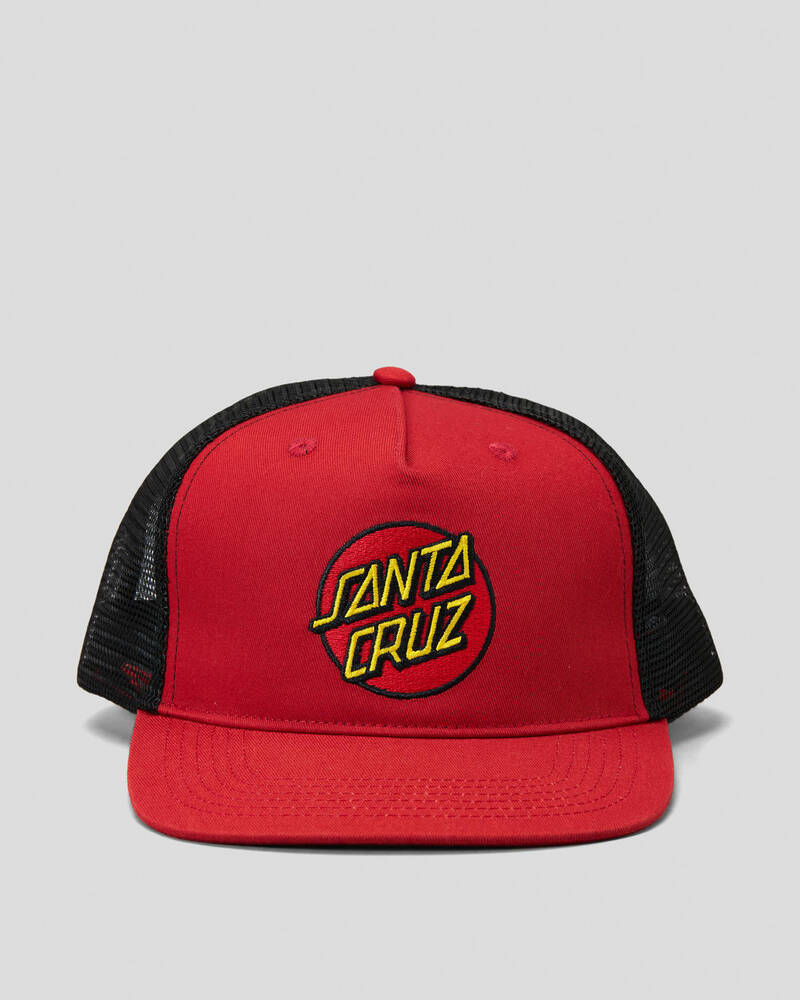 Santa Cruz Classic Dot Patch Cap for Mens