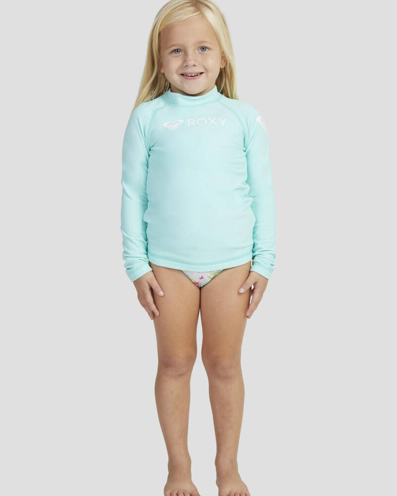 Roxy Toddlers' Heater Long Sleeve Rash Vest for Womens