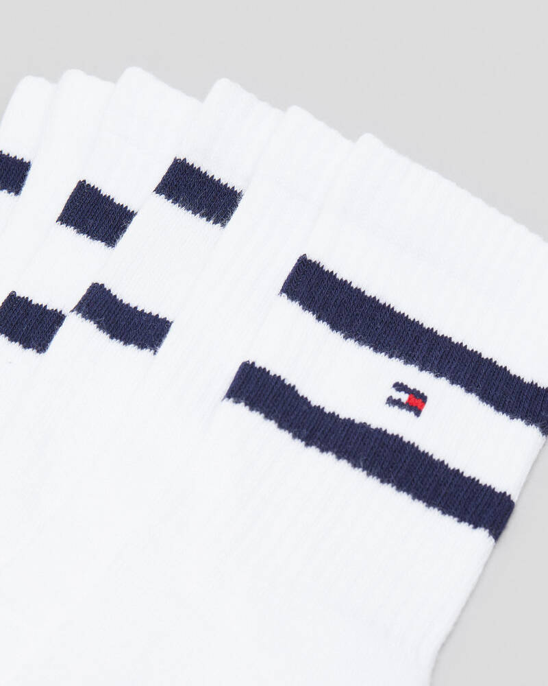 Tommy Hilfiger Womens Flag Cushion Crew Sock Pack for Womens