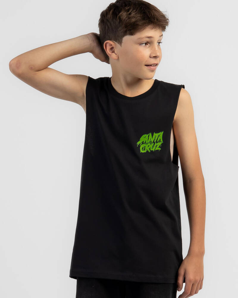 Santa Cruz Boys' OG Slasher Muscle Tank for Mens