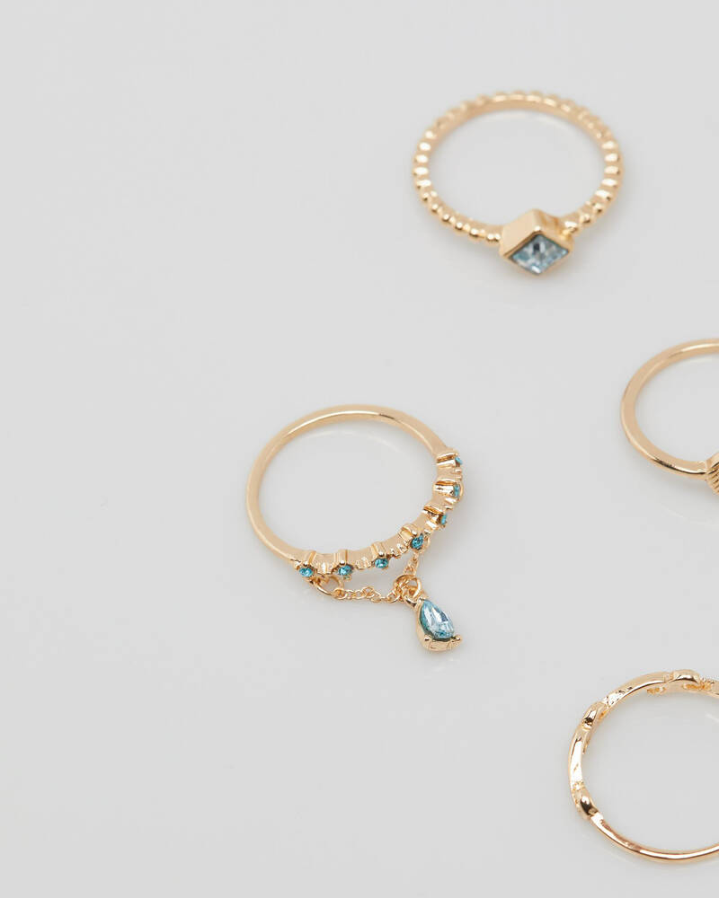 Karyn In LA Vaeda Ring Pack for Womens