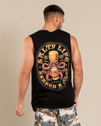 Salty Life Octobrew Muscle Tank for Mens image number null