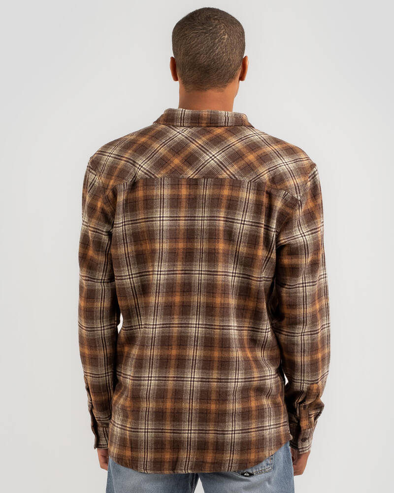 Quiksilver Calling Long Sleeve Flannel for Mens