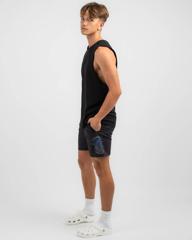 Salty Life Sea Devil Mully Shorts for Mens