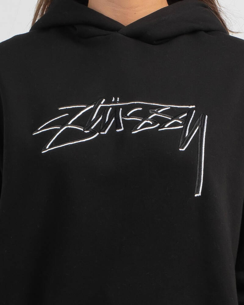 Stussy Stock Oversized Hoodie for Womens
