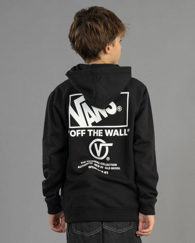 Vans Boys' Stacked Hi Pullover Hoodie for Mens