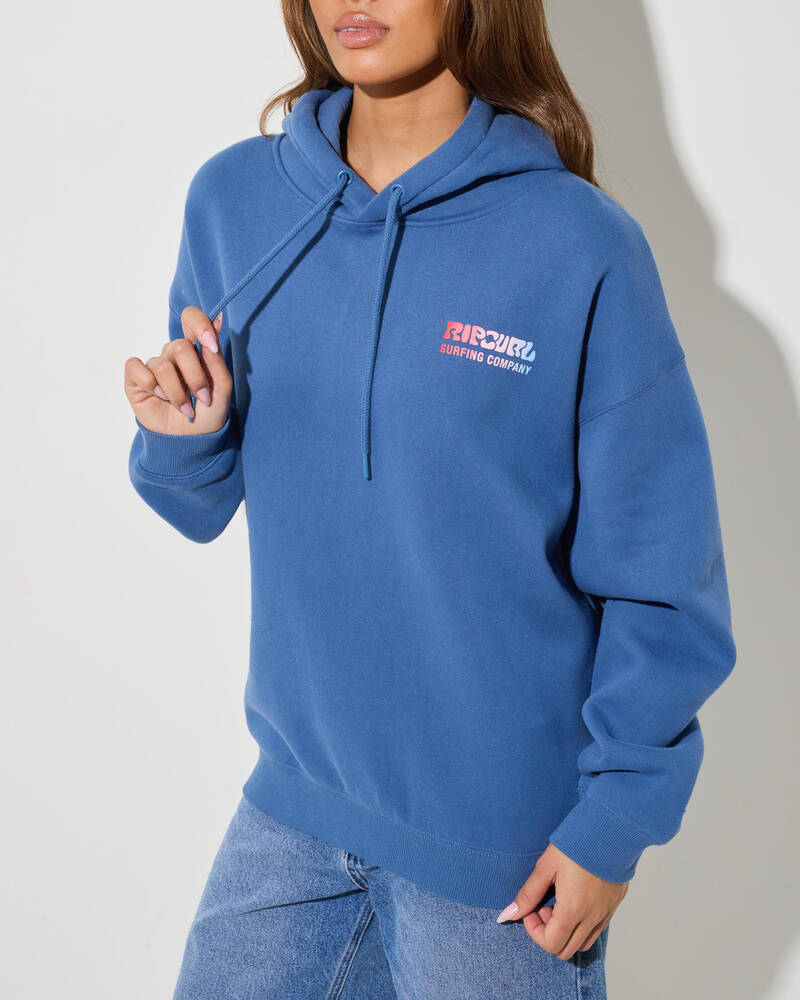 Rip Curl Surf Puff Heritage Hoodie for Womens