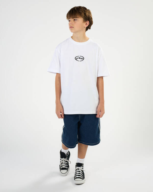 Rusty Boys' Turbo Short Sleeve T-Shirt for Mens