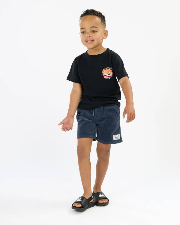 Skylark Toddlers' Cord Elastic Waist Shorts for Mens
