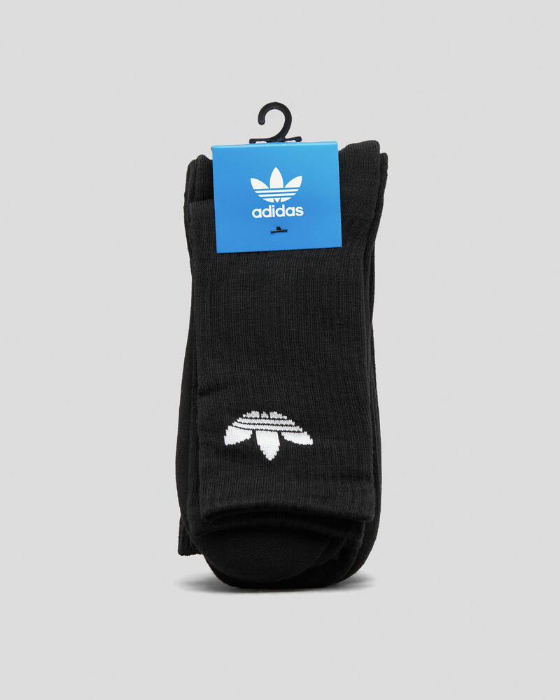 adidas Cushioned Trefoil Crew Socks 3 Pack for
